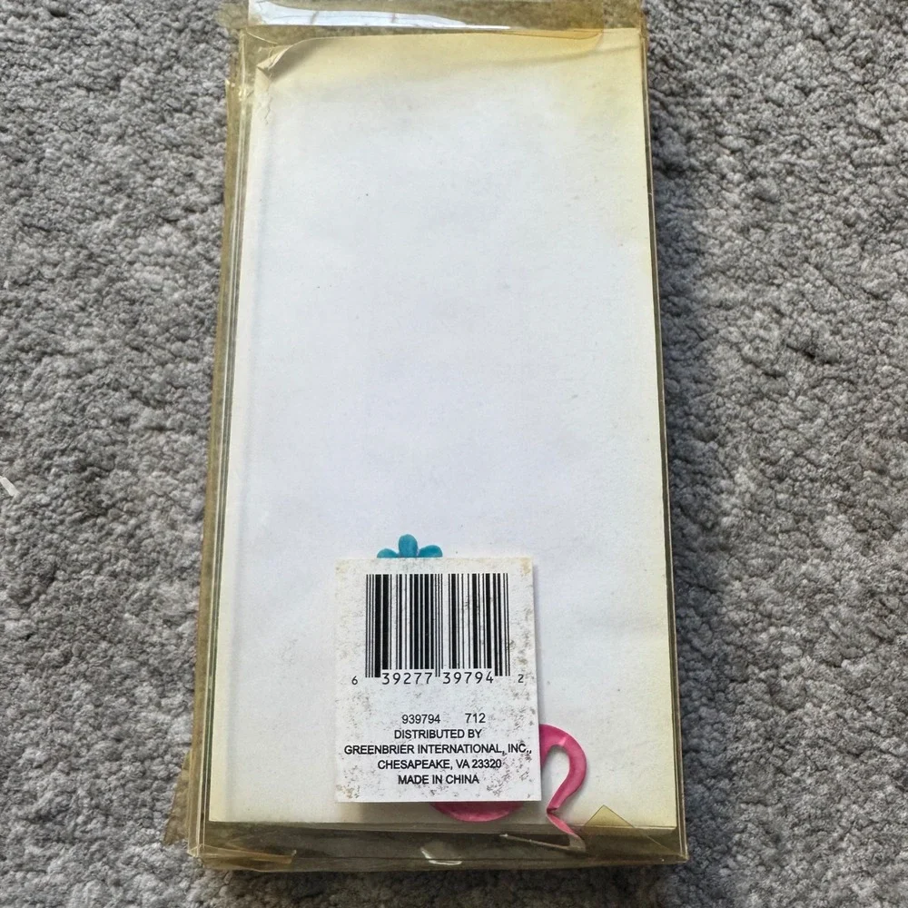 New VTG Greenbrier Luau 3D‎ Invitation Cards 8pk Pink Flamingo Tropical Party